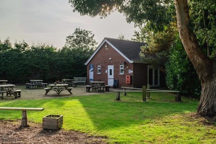 Quiet rural surroundings at Silverhill Holiday Park near Spalding