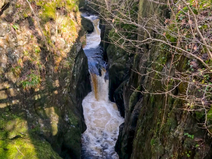 Ingleton Waterfall Trail near Docker Lodge Park Kirkby Lonsdale
