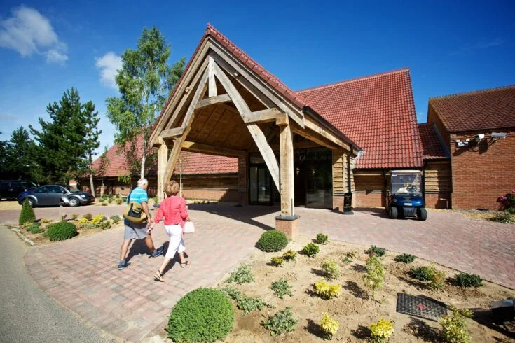 Tydd Reception for luxury lodges
